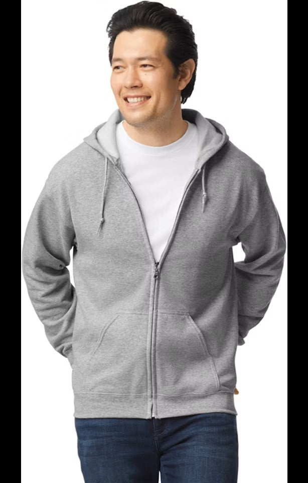 Custom Full-Zipper Hoodie Sweatshirt