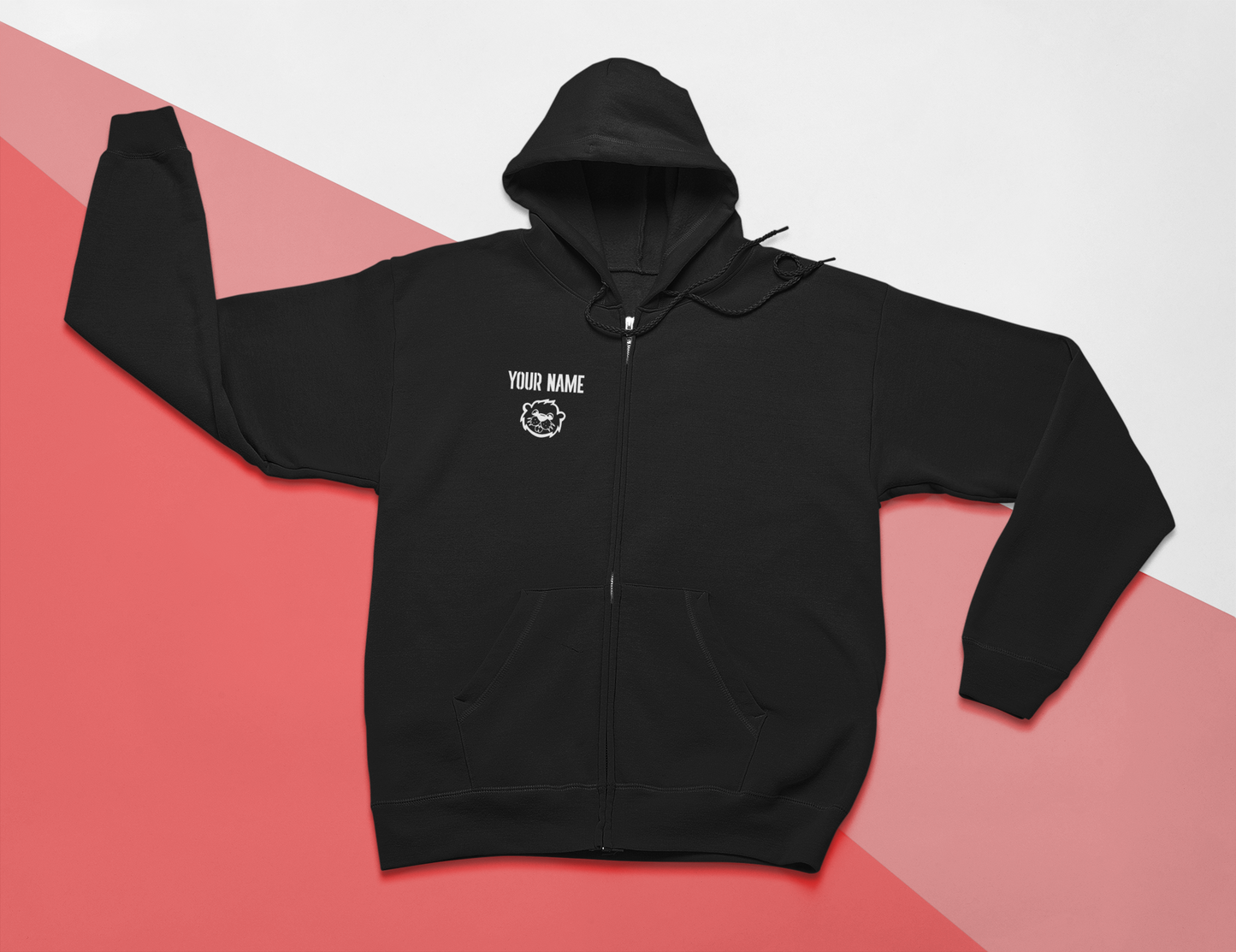 Beavercreek Design 4 - Zip Up Hoodie