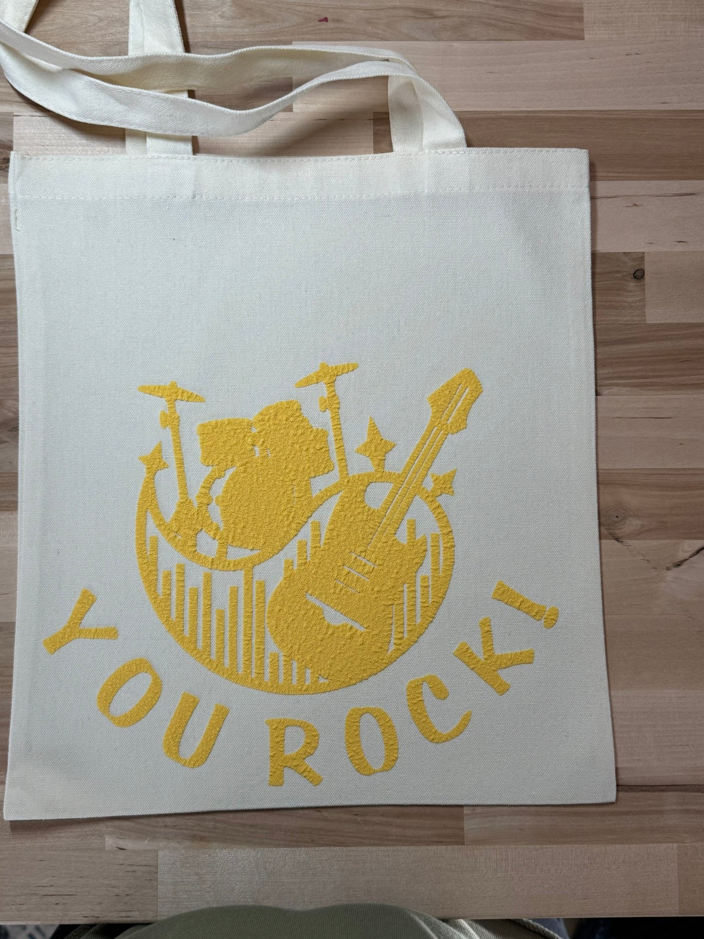 You Rock! Custom Name Bag