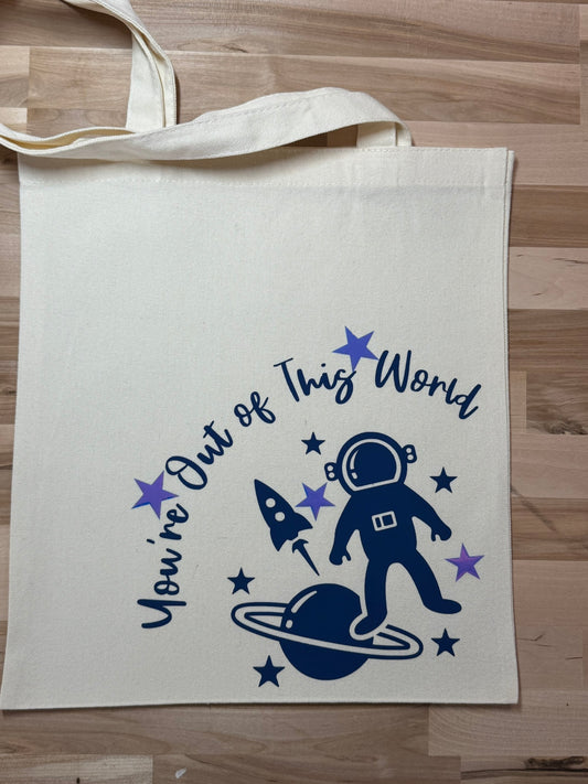 Out of this World Custom Name Bag