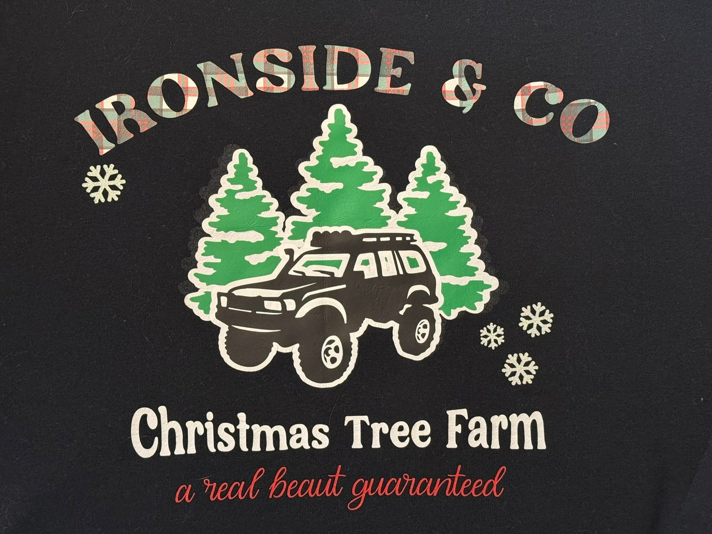 Personalized Christmas Tree Farm Sweatshirt