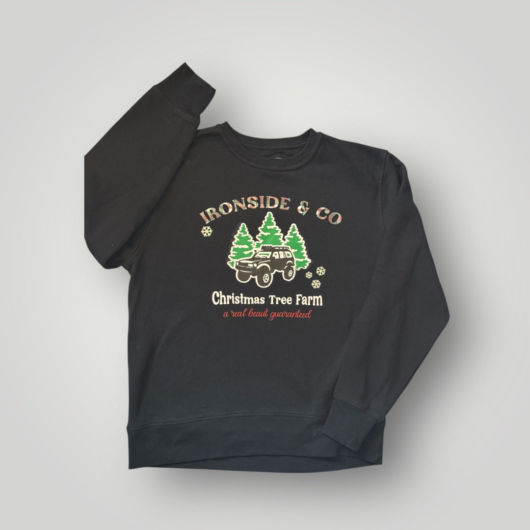 Personalized Christmas Tree Farm Sweatshirt