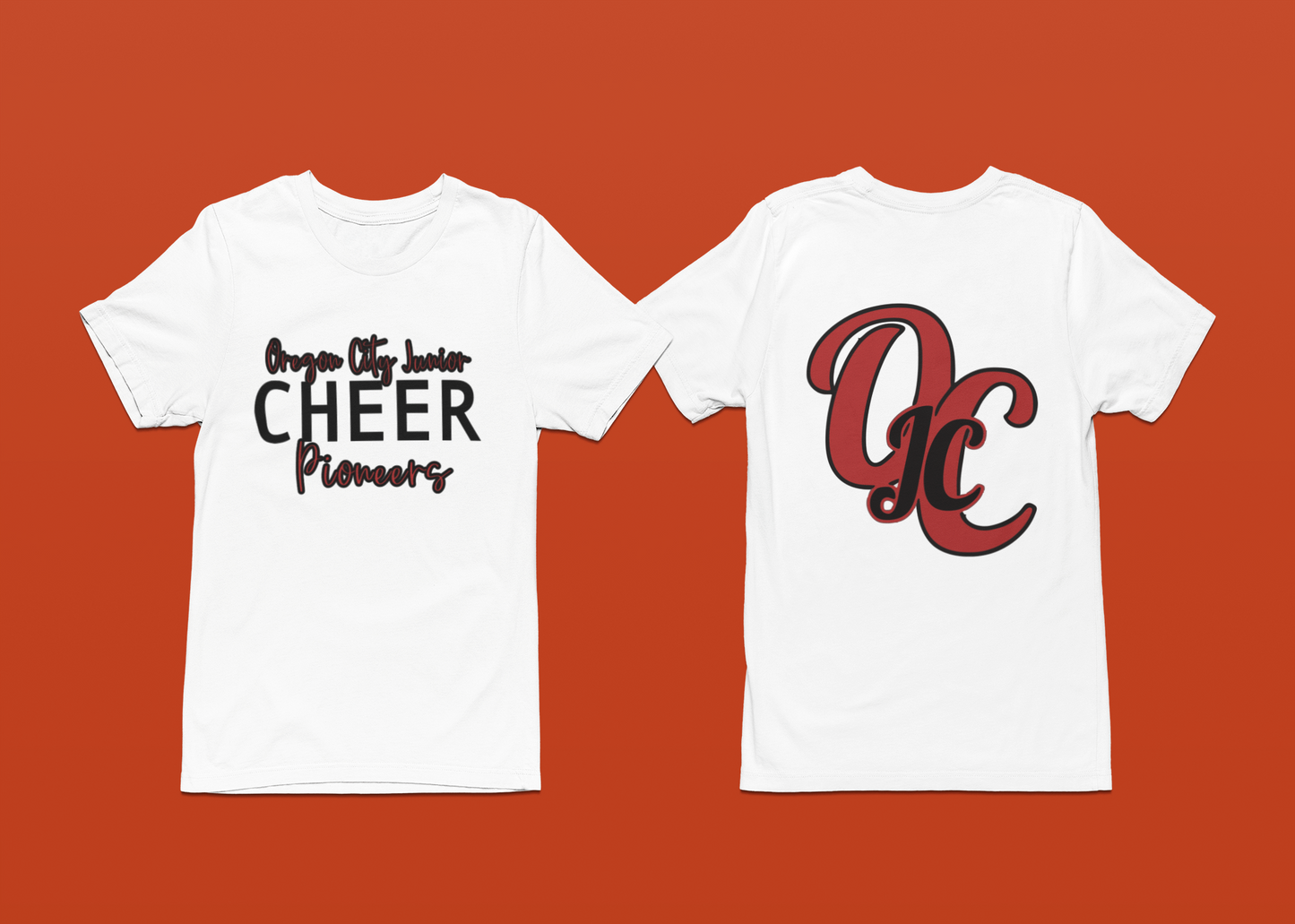 OCJC Cursive Pioneer "CHEER" Shirt