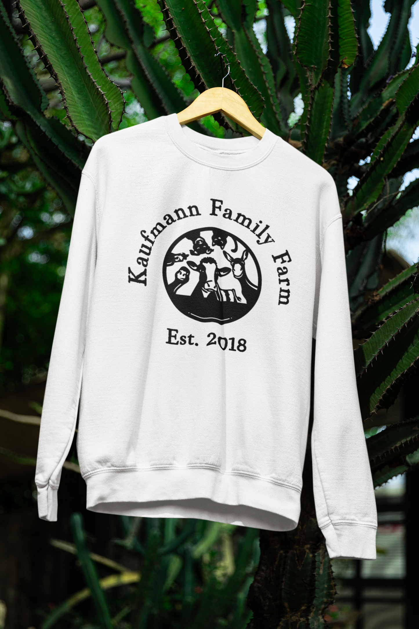 Personalized Family Farm Sweatshirt